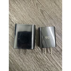 TCL (5V/1A) Single USB Port Wall Charger Travel Adapter+QC3.0 Adapter